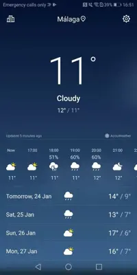 HUAWEI Weather android App screenshot 0